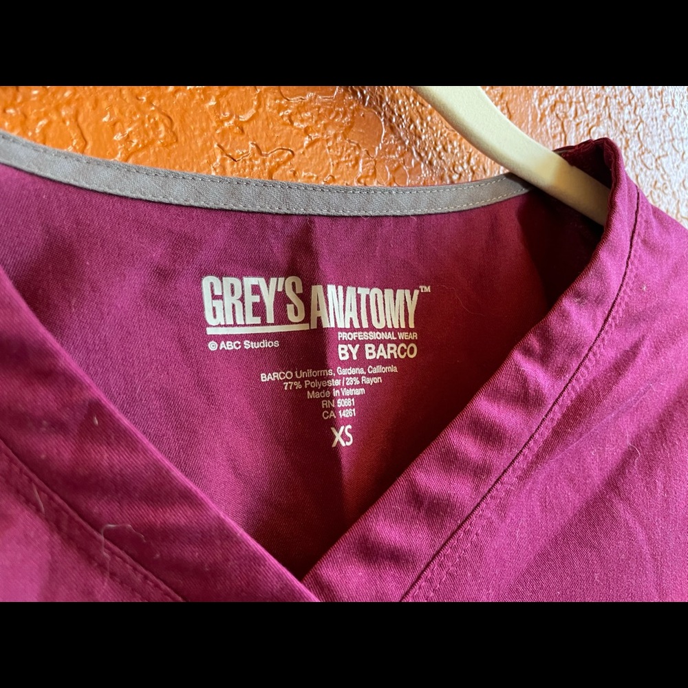 Grey’s Anatomy scrub top